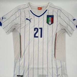 Pirlo #21 Italy 2014 Away ORIGINAL Puma Rare Soccer Jersey (L)